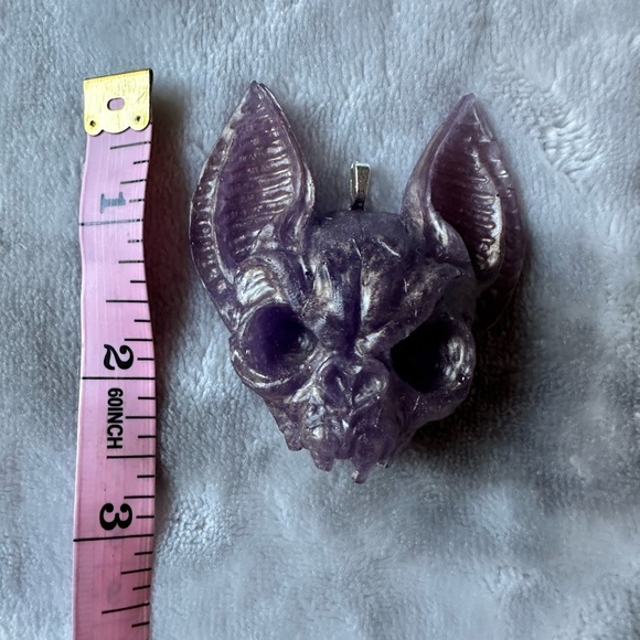 Handcrafted Vampire bat 🦇 necklace - Picture 4 of 5